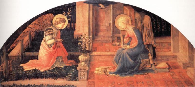 Fra Filippo Lippi The Annunciation